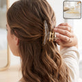 Stylish Plastic Hair Clip Transparent Claw Clutcher for Women (1 Pc)