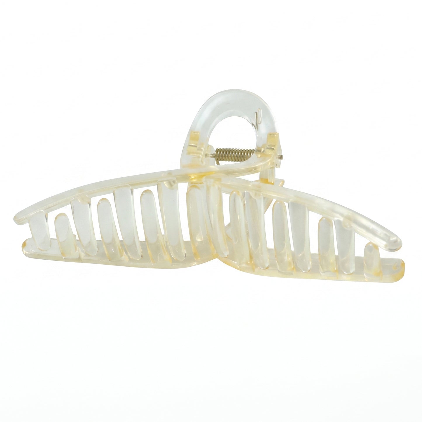 Stylish Plastic Hair Clip Transparent Claw Clutcher for Women (1 Pc)
