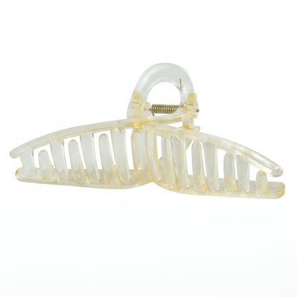 Stylish Plastic Hair Clip Transparent Claw Clutcher for Women (1 Pc)