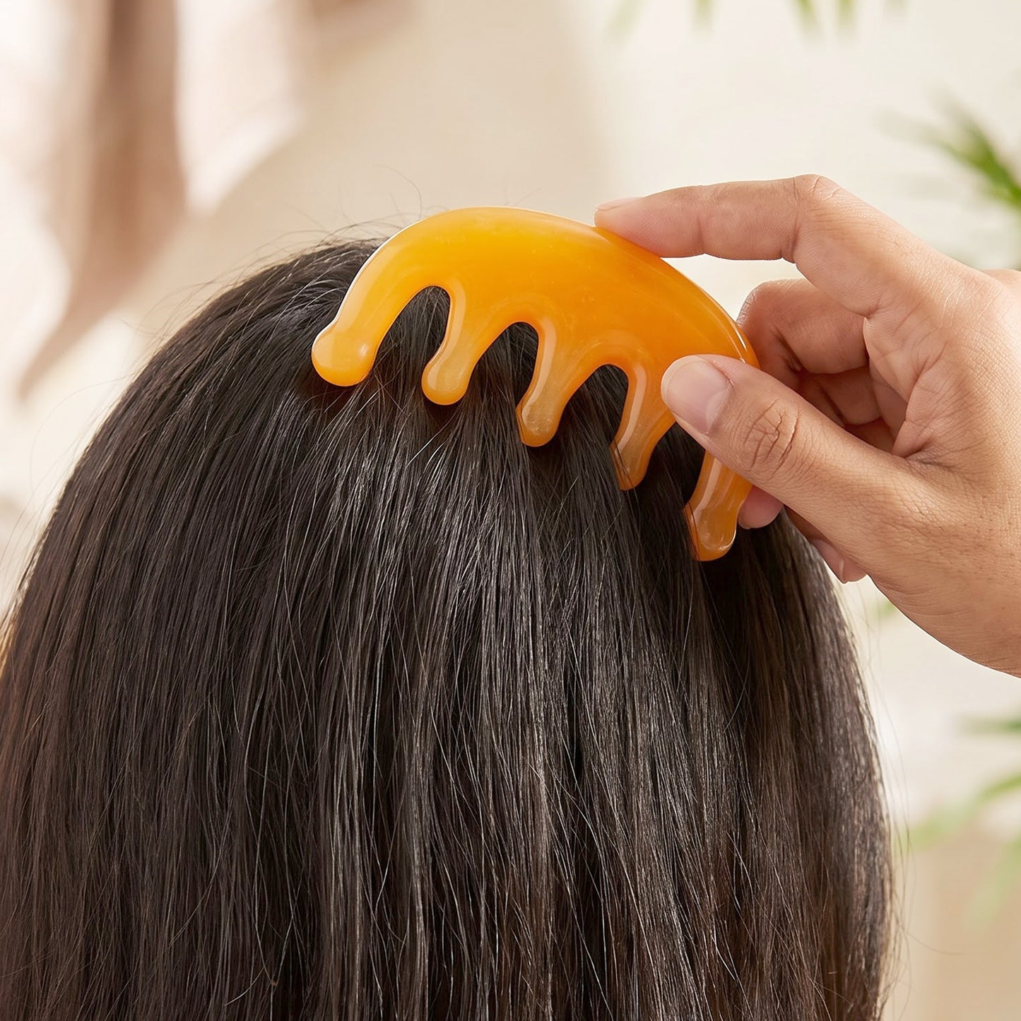 Scalp Relaxing Head Massager Comb – Lightweight & Durable Relief
