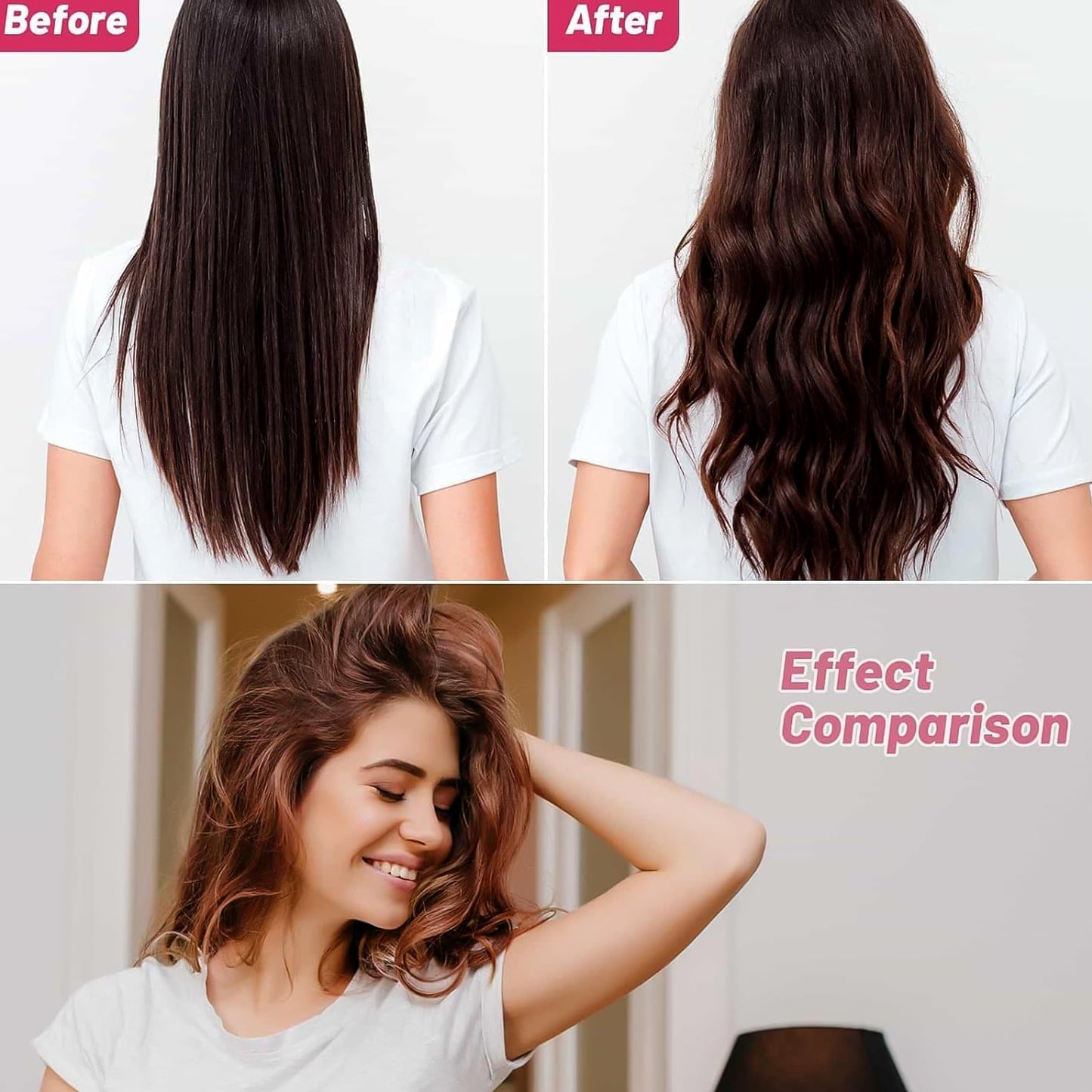 Self-Grip Hair Rollers Set (4 Pc / Big)