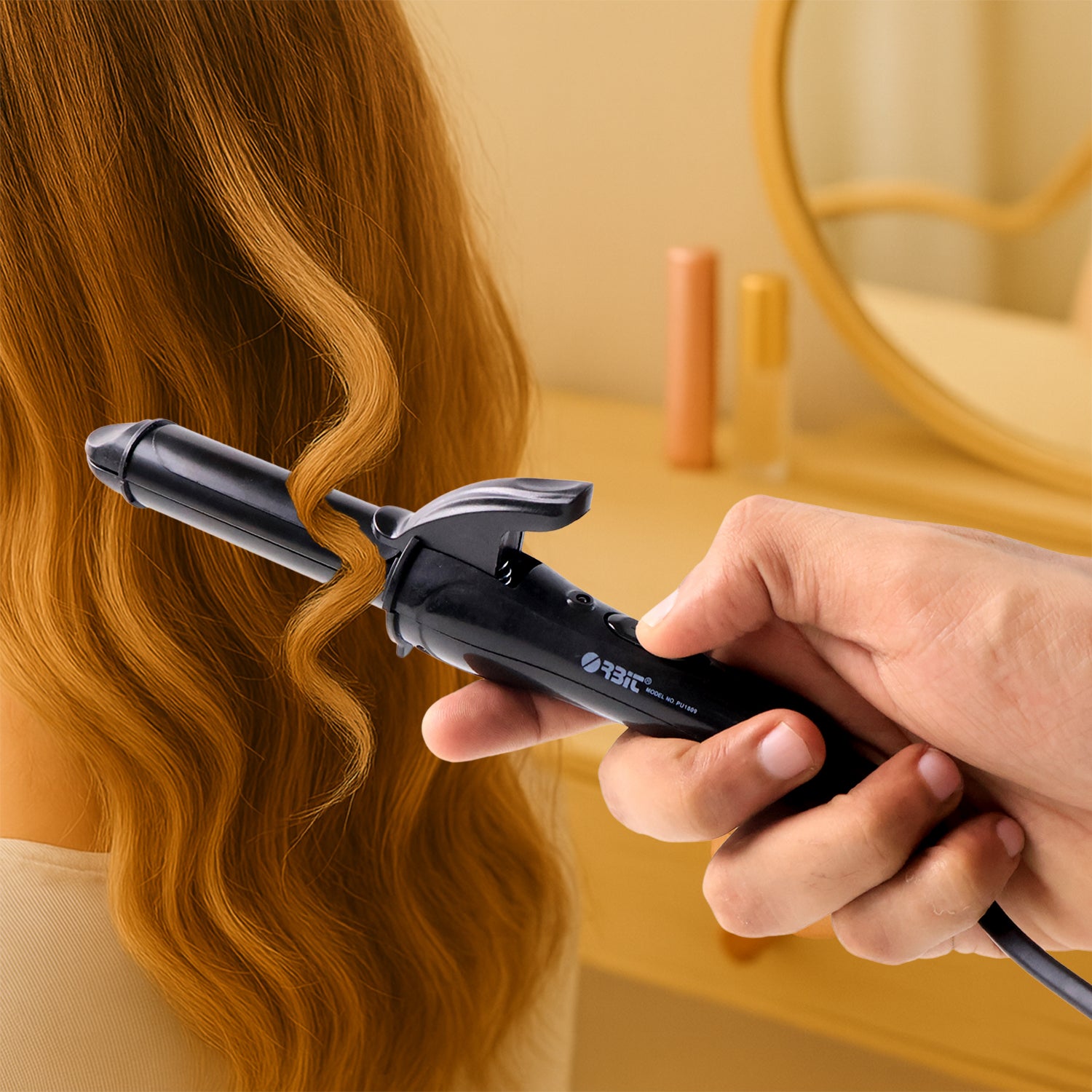 Orbit 2 in 1 Hair Straightener and Curler (1 Pc)