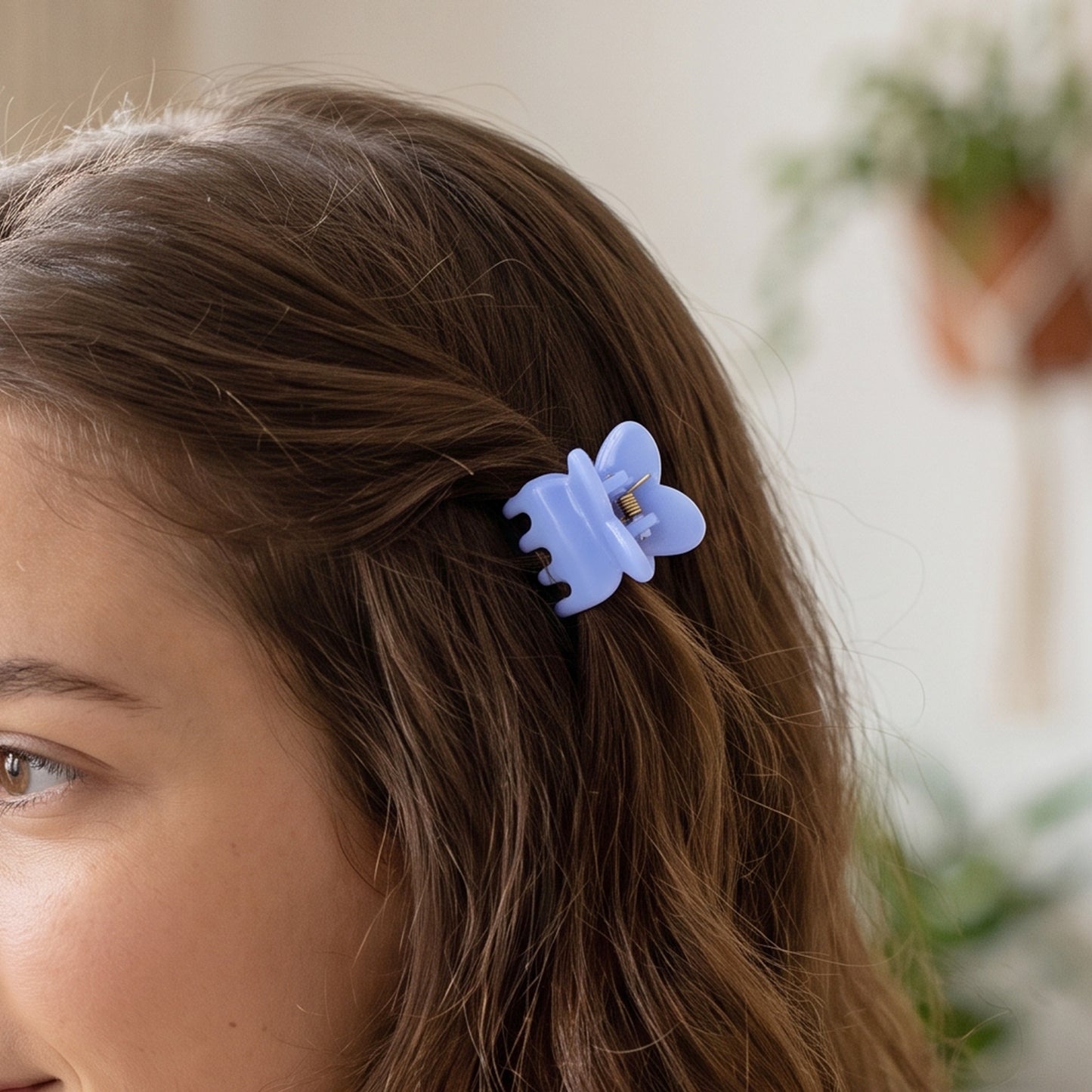 Mini Claw Hair Clips – 120-Piece Pastel Bear Set for Girls