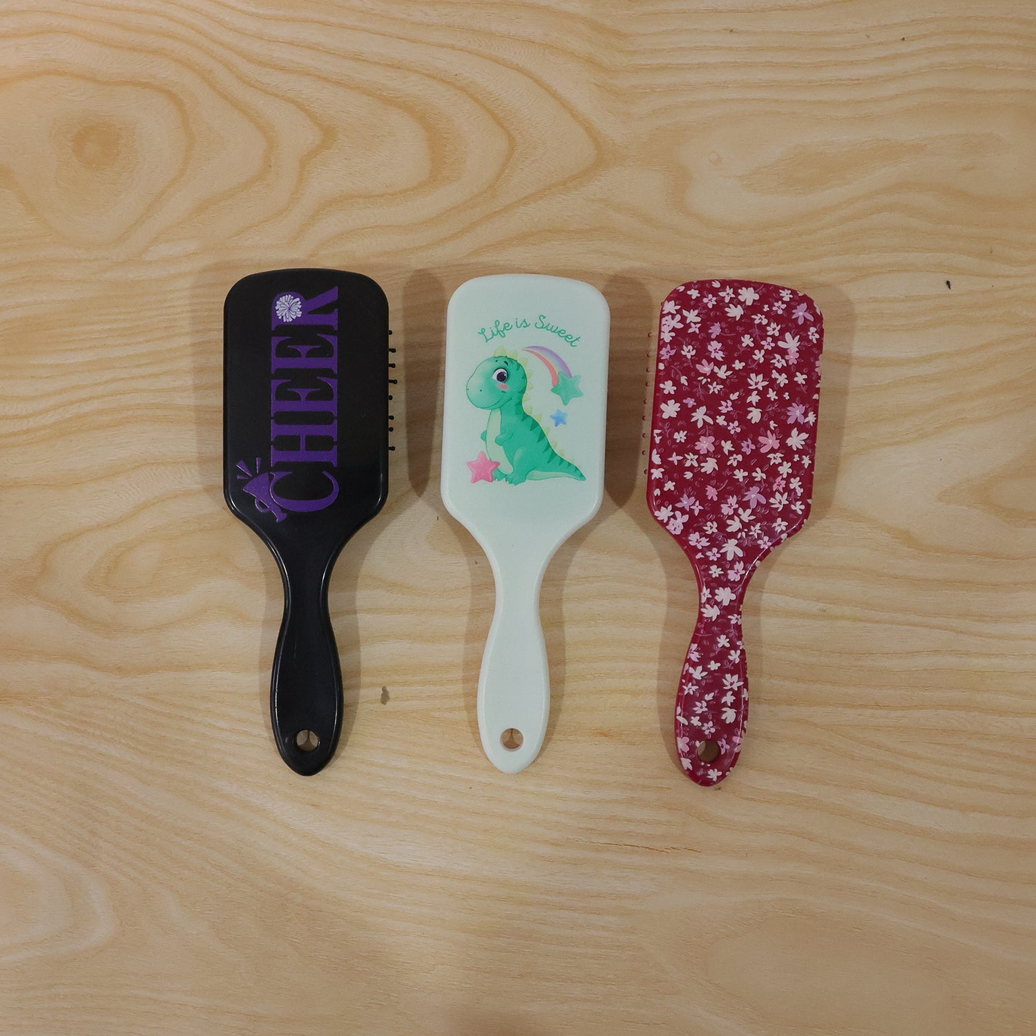 Kids Hair Brush with Fun Colorful Cartoon Designs – 1 Pc