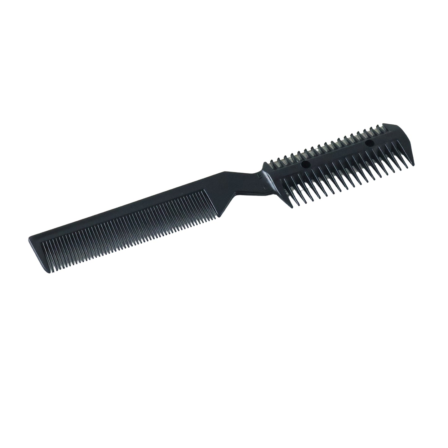 Hair trimming razor comb
