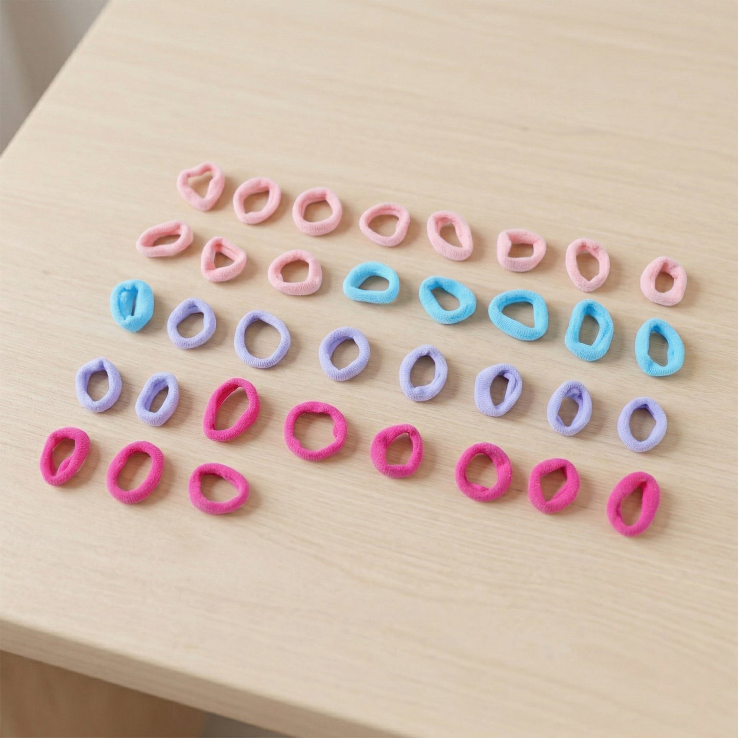Elastic Hair Ties for Girls