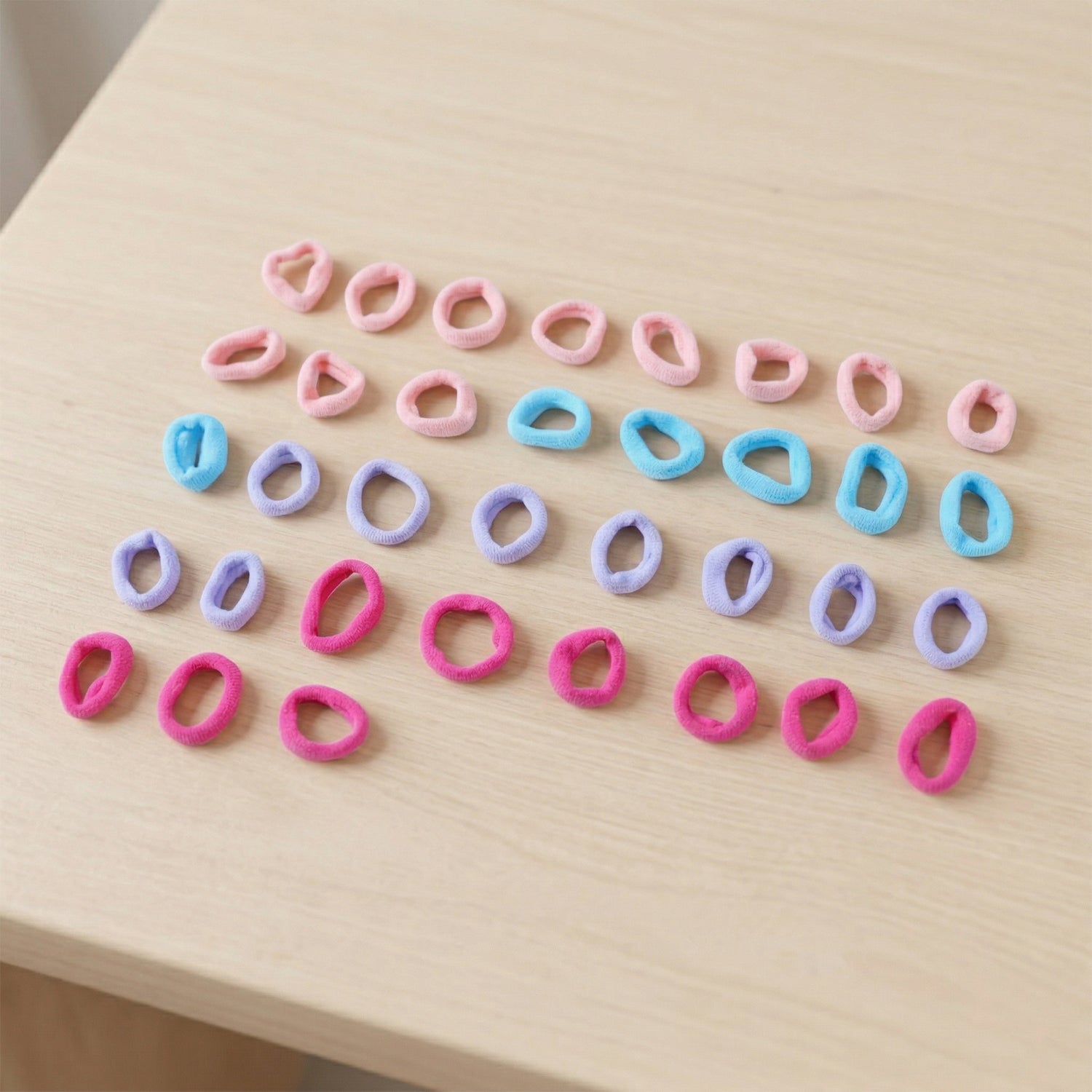 Elastic Hair Ties for Girls