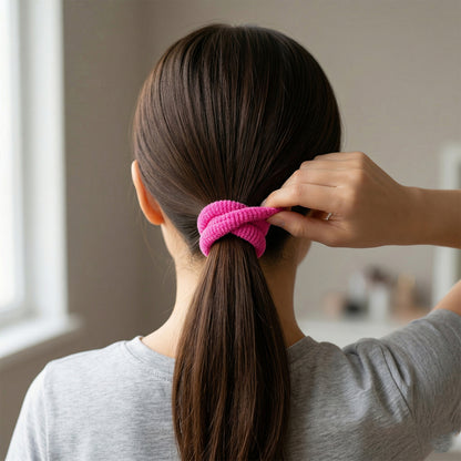 Soft Elastic Hair Bands for Daily Use