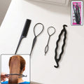 Multi Purpose 4 in 1 Hair Styling Tool Kit – Easy DIY Hairstyles