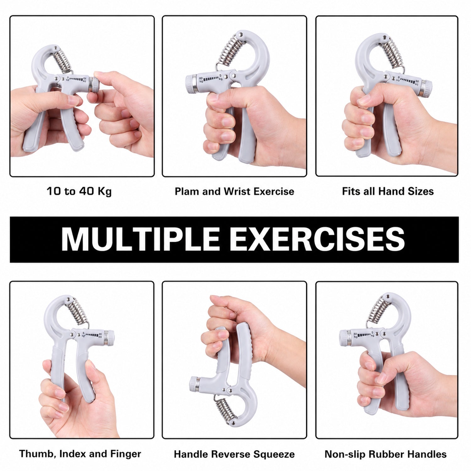 Hand and wrist training gripper