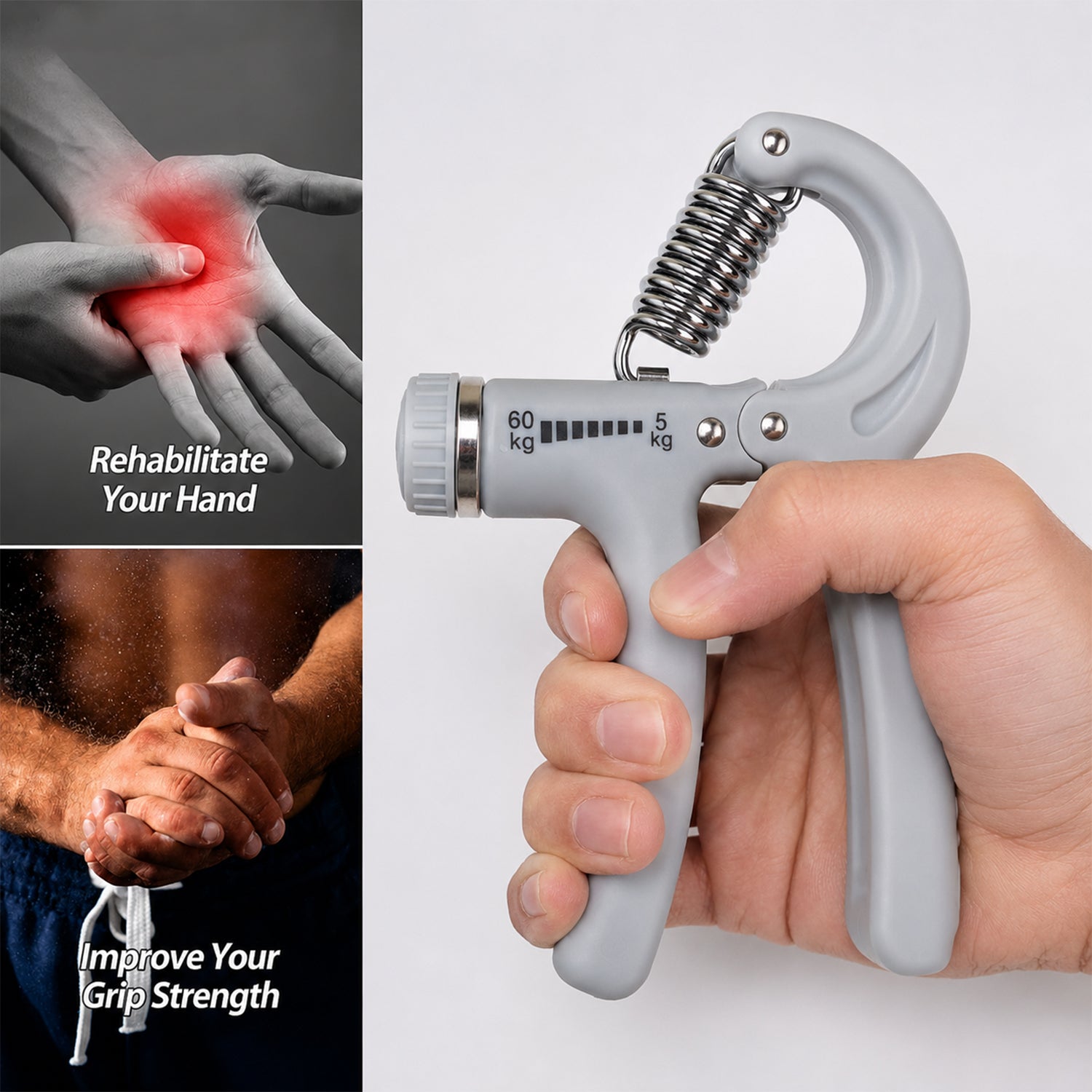 Hand grip strength training equipment