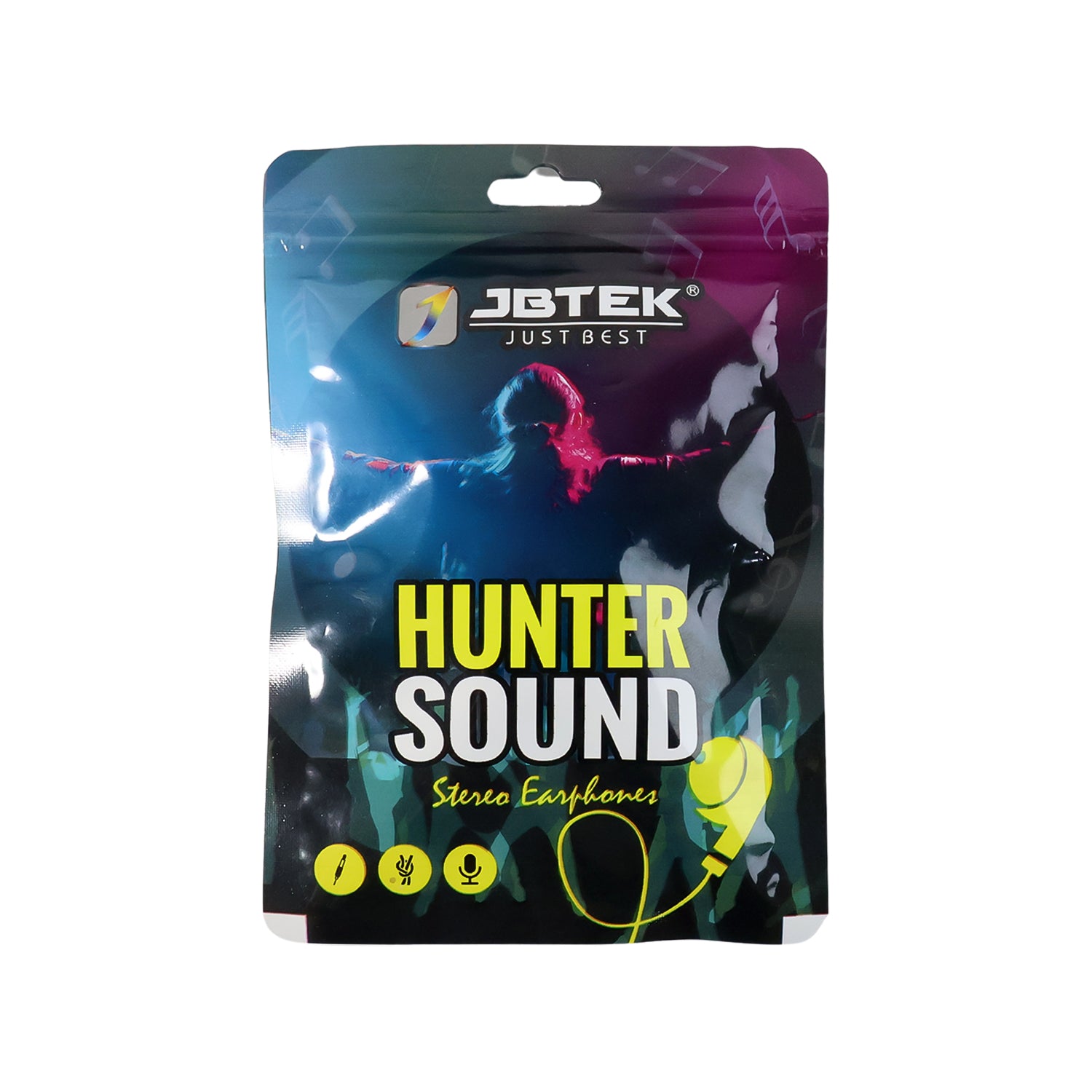 Premium Wired Stereo In-Ear Earphones (1 Pc)