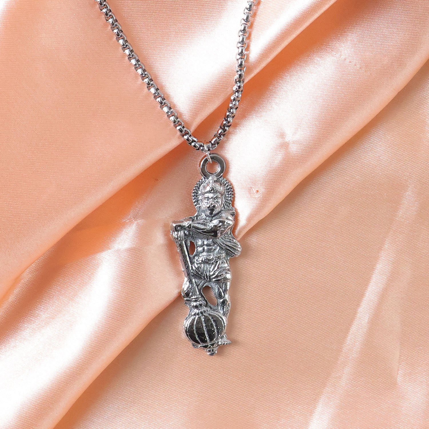 Hanuman Ji pendant displayed on plain background