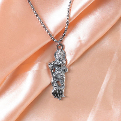 Hanuman Ji pendant displayed on plain background