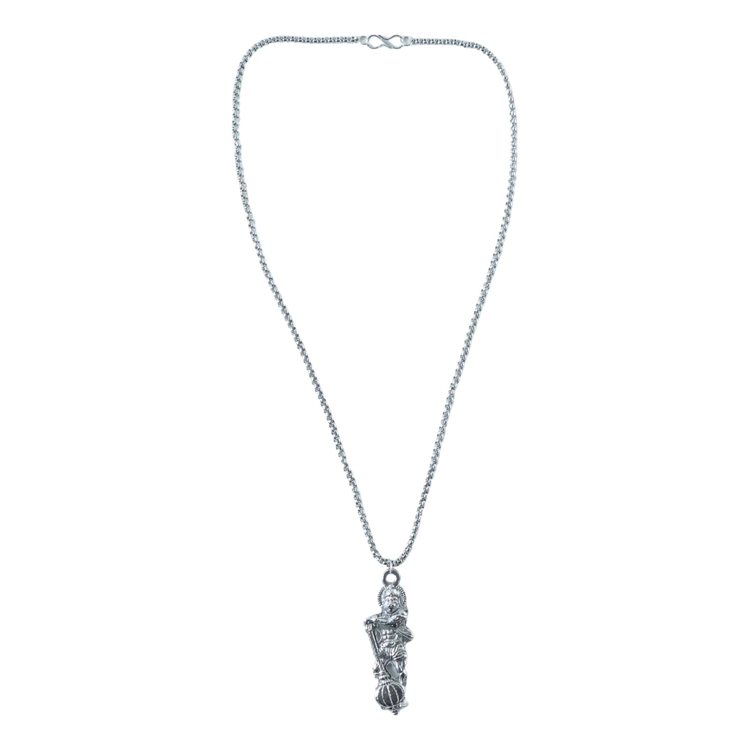 Hanuman Ji pendant hanging on chain