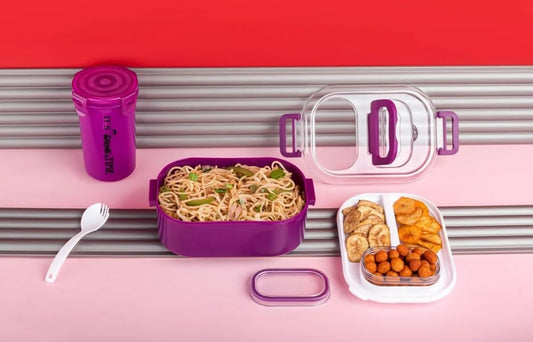 Wow lunch box and water bottle set combo packaging
