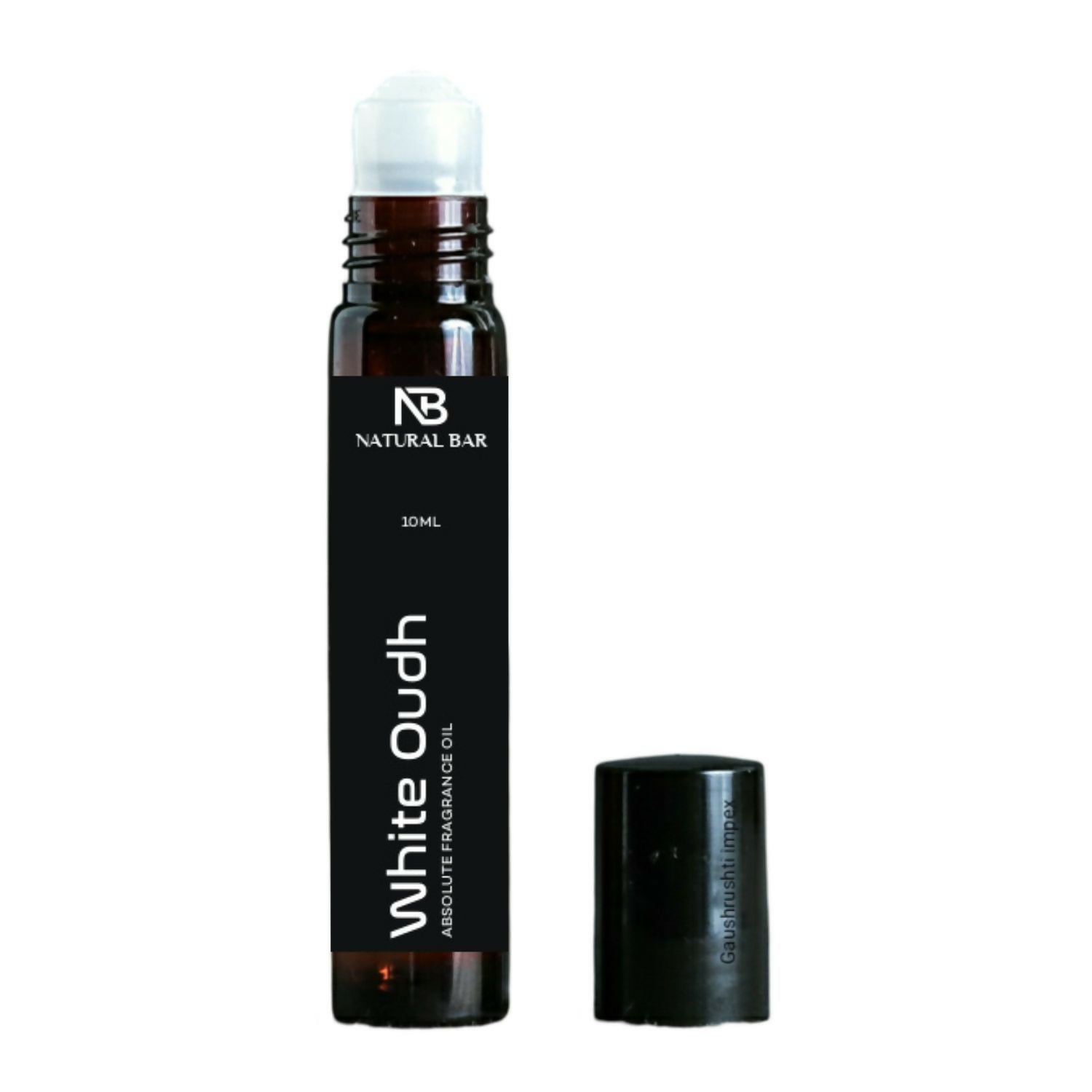 Stylish White Oud perfume oil bottle showcasing premium quality and luxury appeal