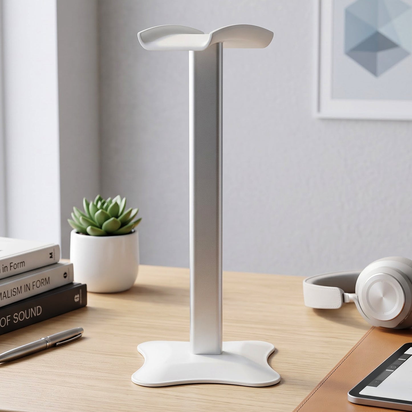 Desktop Headphone Stand Holder with Stable Base for Gaming Headset (1 Pc)