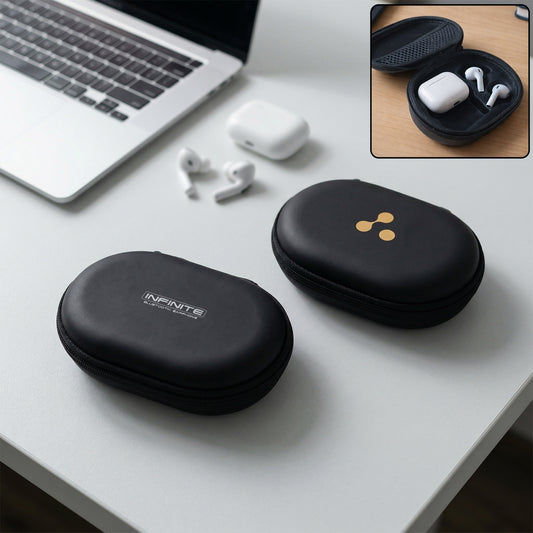 portable headphone storage case