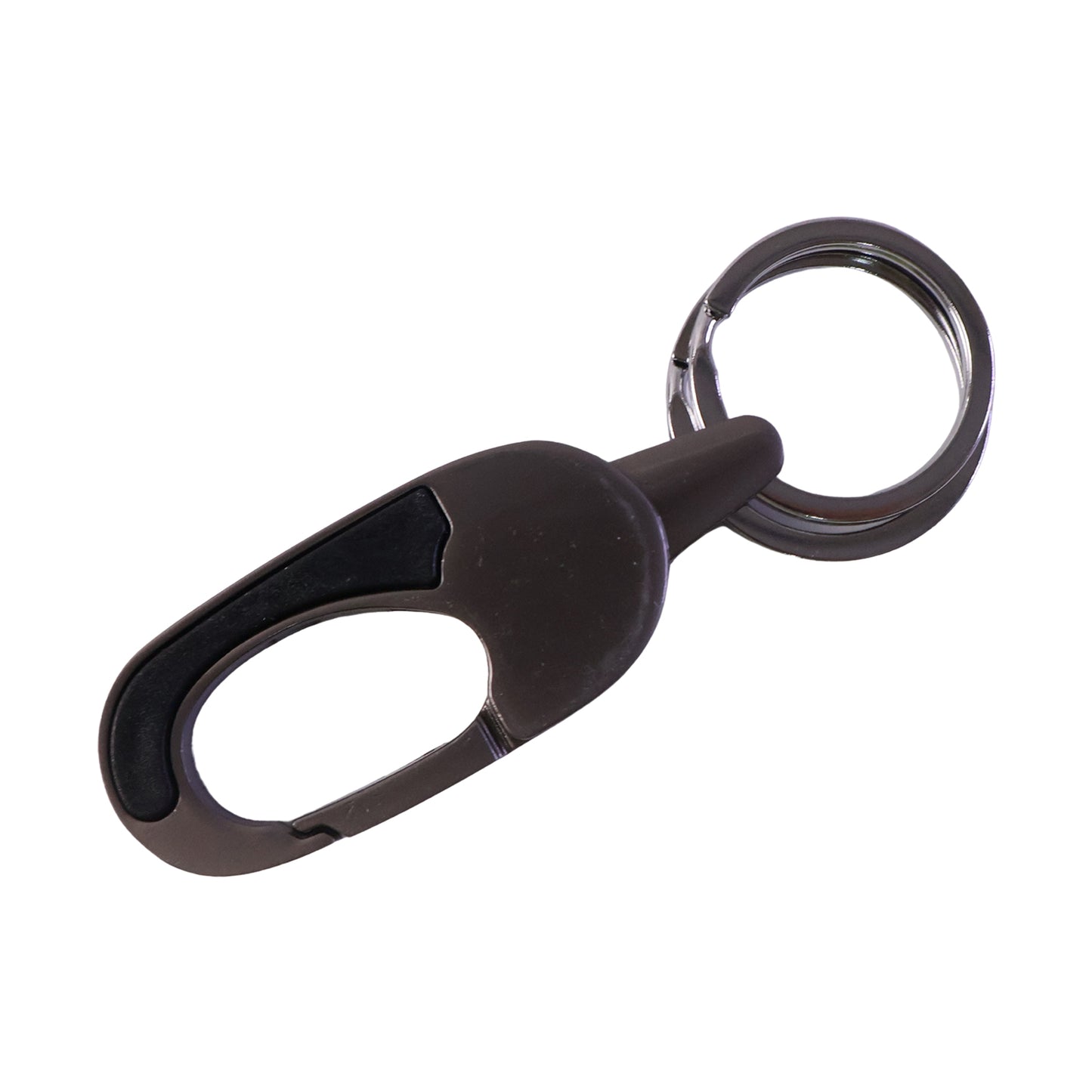 Premium Metal Keychain with Carabiner Clip for Car & Bike Keys