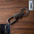 Heavy Duty Metal Key Holder – Durable Swivel Carabiner Clip