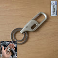 Metal Key Holder – Heavy Duty Carabiner Style Keychain for Secure Keys