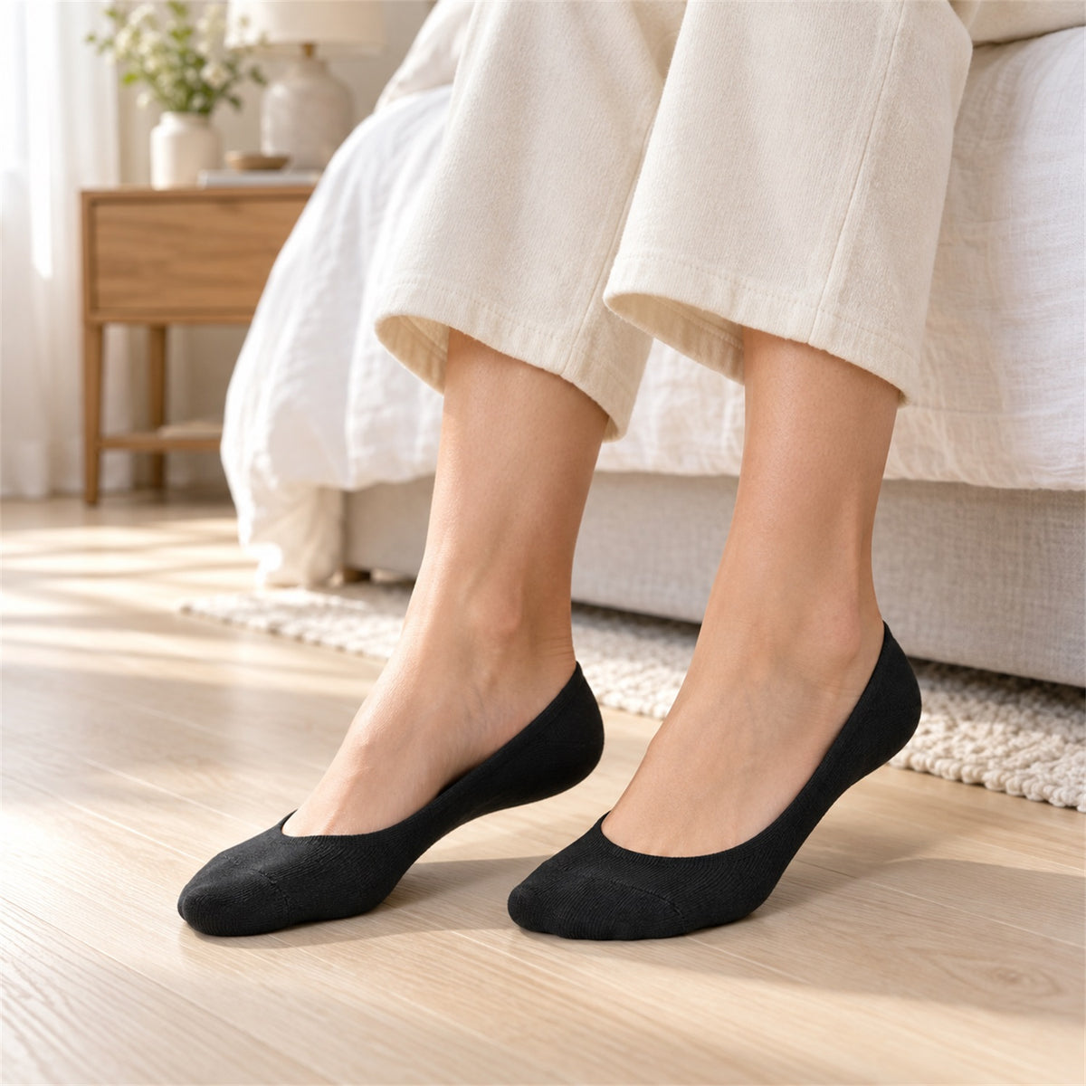 Invisible Low Cut Loafer Socks for Comfortable Everyday Wear (3 Pair)