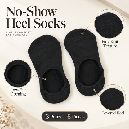 Invisible Low Cut Loafer Socks for Comfortable Everyday Wear (3 Pair)