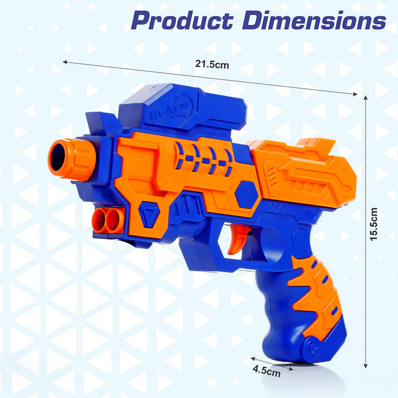 Hi-Arm Soft Bullet Gun with 10 Soft Bullets – High-Performance Toy Blaster for Kids