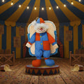 Plush Clown Backpack – Soft Multicolor Bag for Toddlers