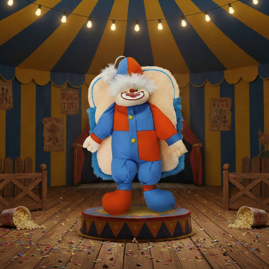 Kids Clown Bag – Soft Cartoon School Bag for Toddlers & Preschoolers from Multicolour (Any 1 of a piece)