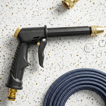 Water spray gun white bg