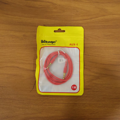 aux cable for clear sound connectivity