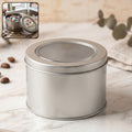 Round Metal Storage Tin Box – Compact organiser & gift box