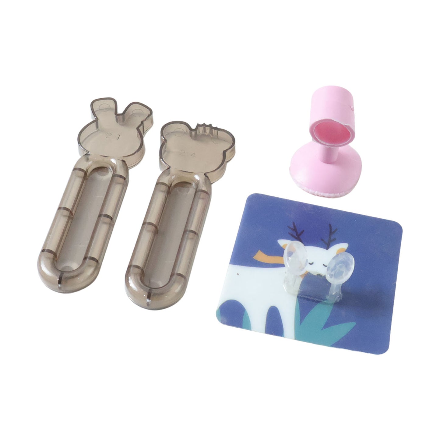 Soft anti-collision door buffer guard set