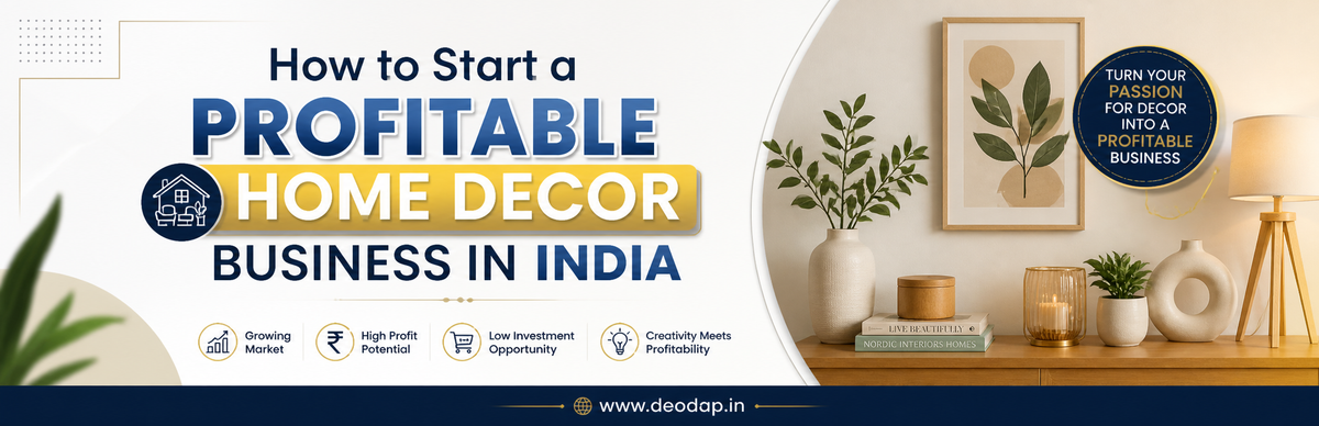 How to Start a Profitable Home Decor Business in India