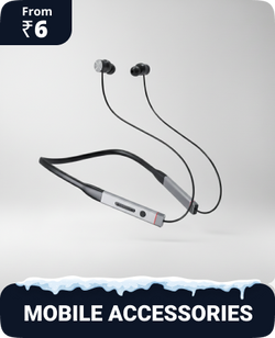 Mobile accessories starting from 6