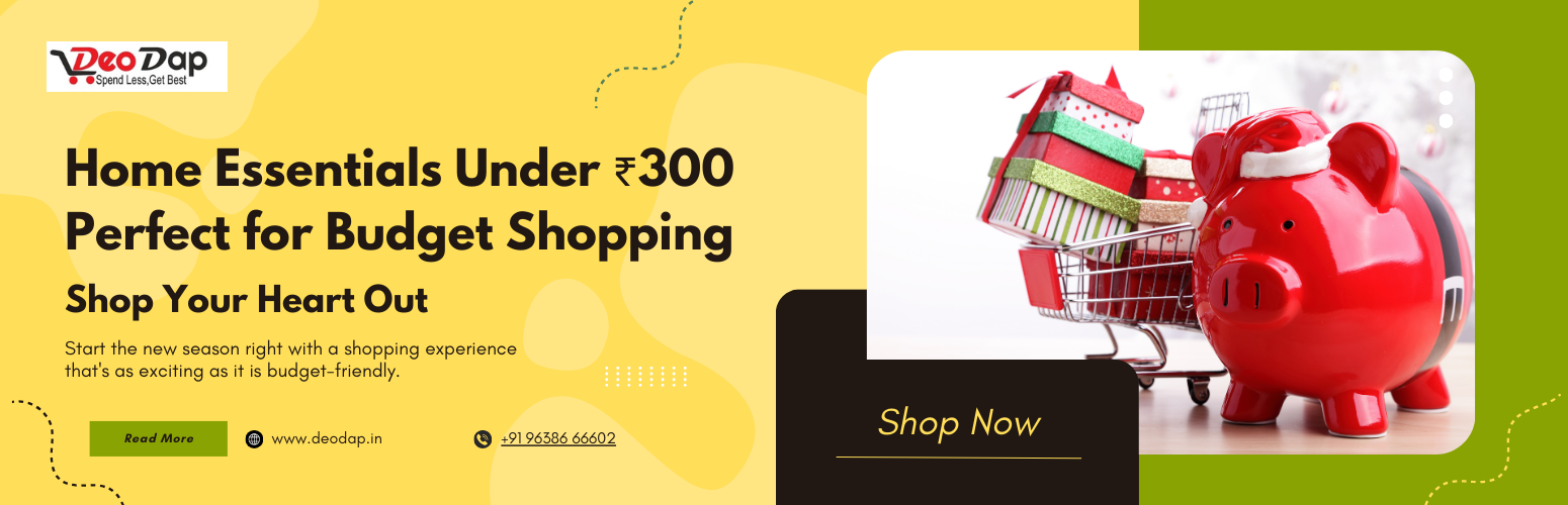 Home Essentials Under ₹300 Perfect for Budget Shopping