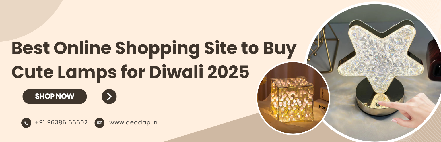 Best Online Shopping Site to Buy Cute Lamps for Diwali 2025