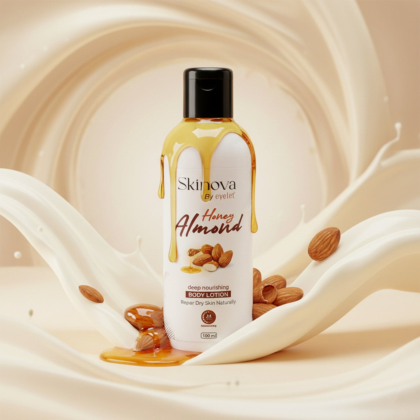 Eyelet CutisGlow Honey Almond Deep Nourishing Body Lotion (100ml)
