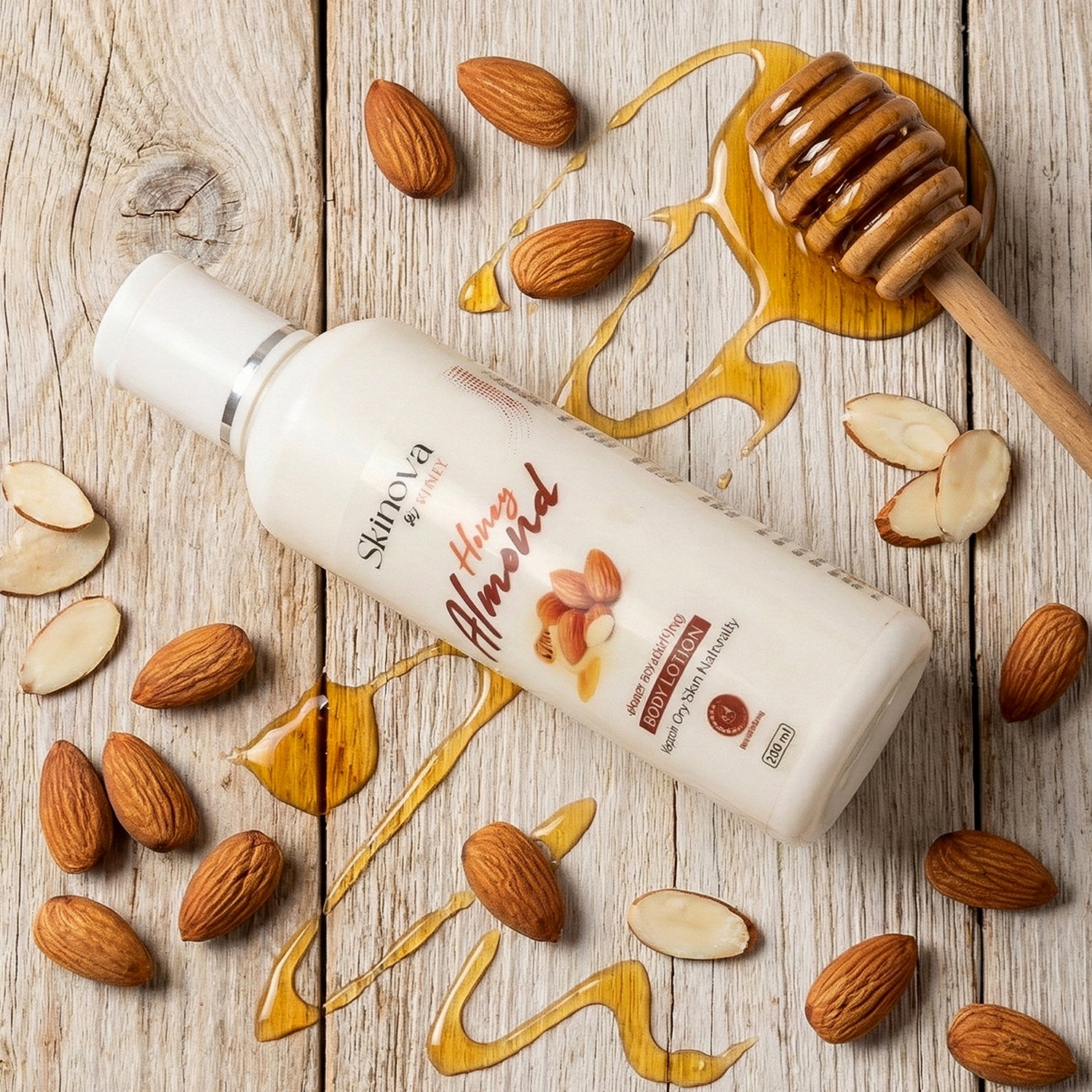 Eyelet Honey Almond Body Lotion 200ml – Deep Nourishing Moisturizer for Smooth