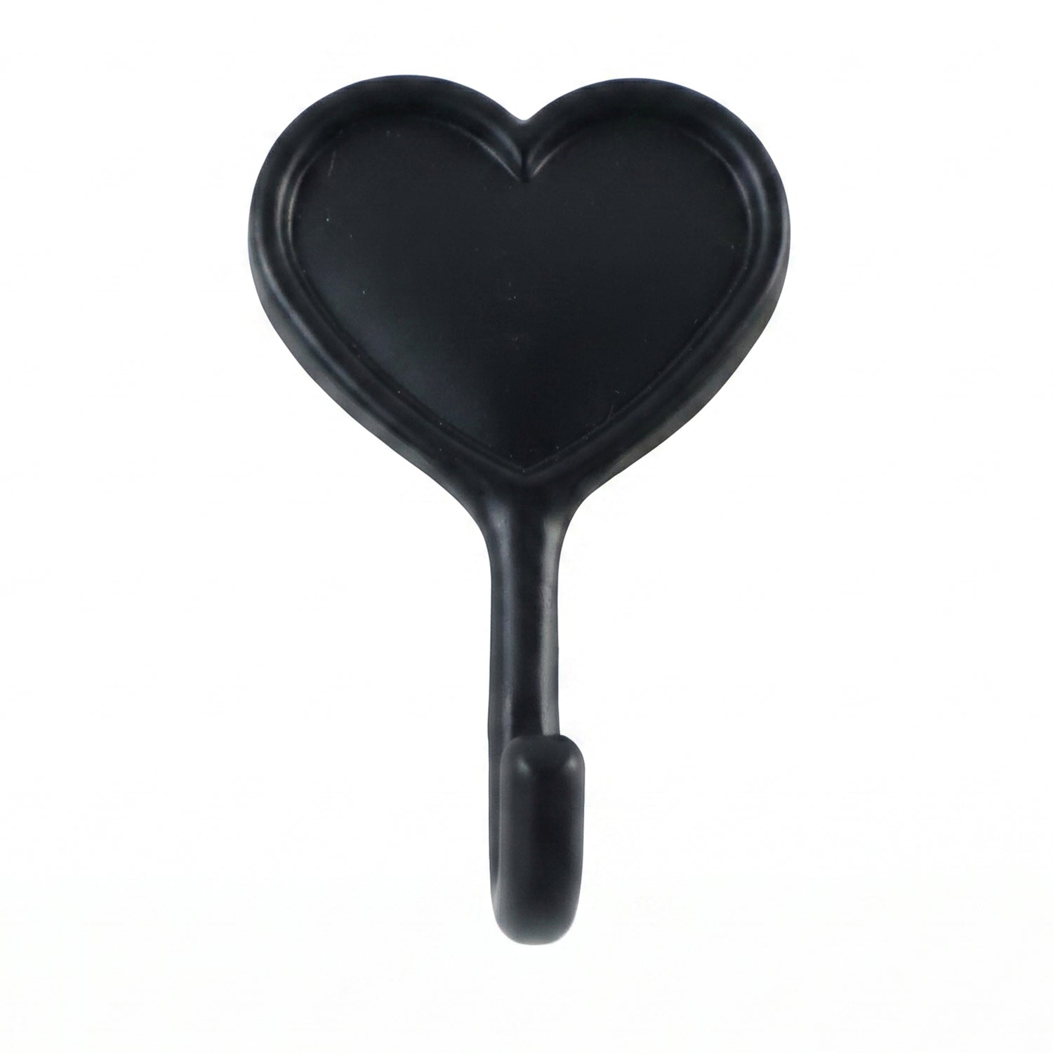 Heavy Duty Self Adhesive Wall Hook Heart Shape Key and Scarf Hanger (1 Pc)