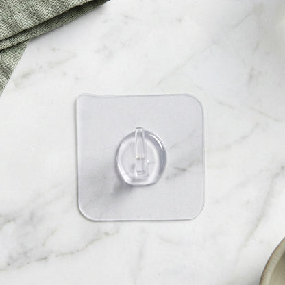 Self Adhesive Wall Hook attached on glass surface