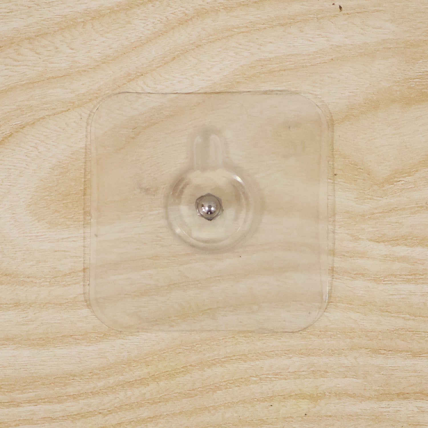 Transparent Self-Adhesive Wall Hook – Heavy Duty, 1 Pc