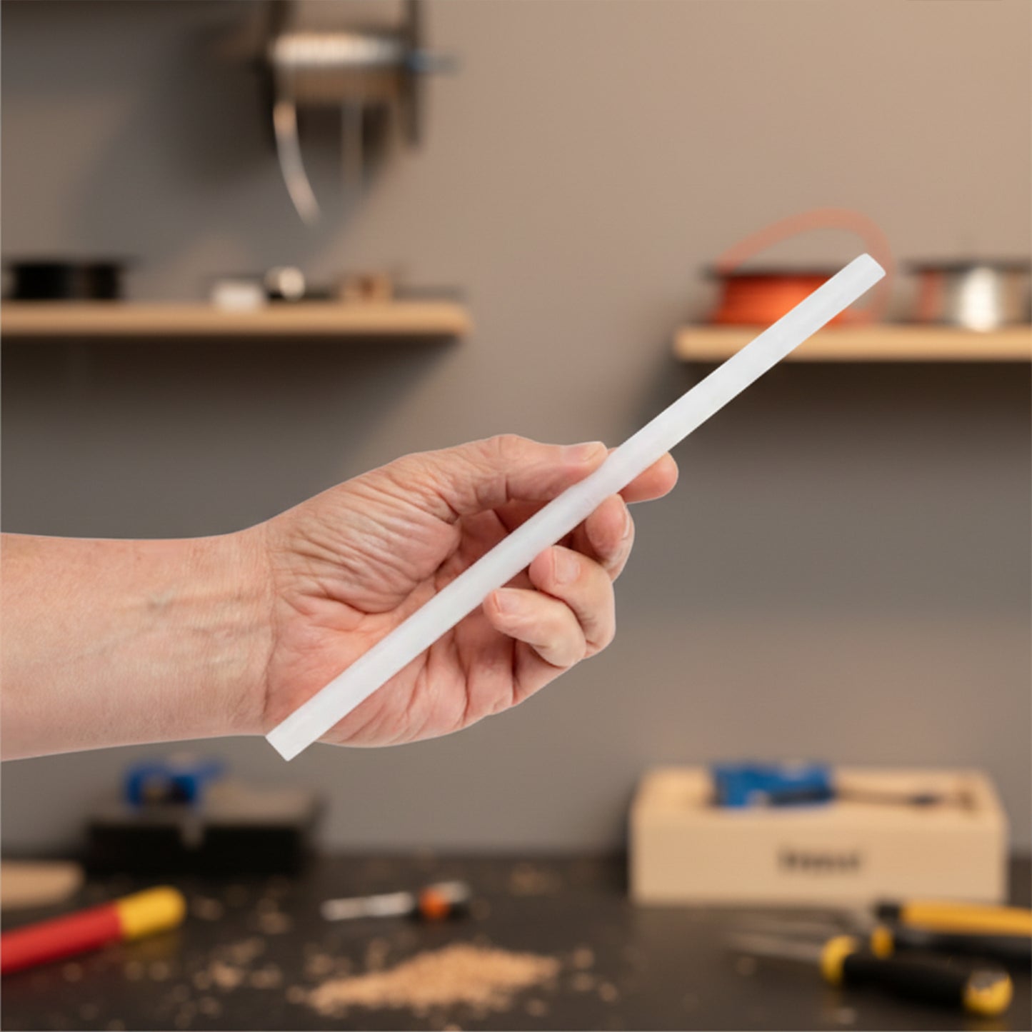 Transparent Glue Stick for Home Repairs