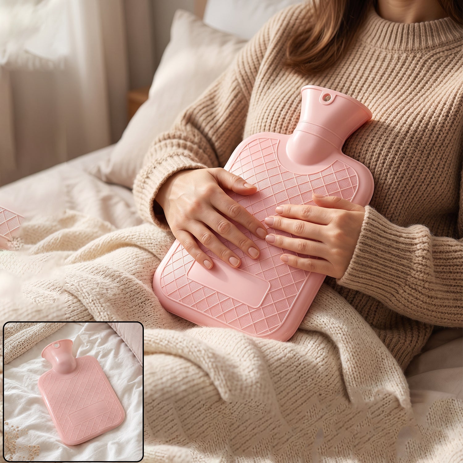 Small Hot Water Bag – Premium Leak-Proof Pain Relief & Warmth