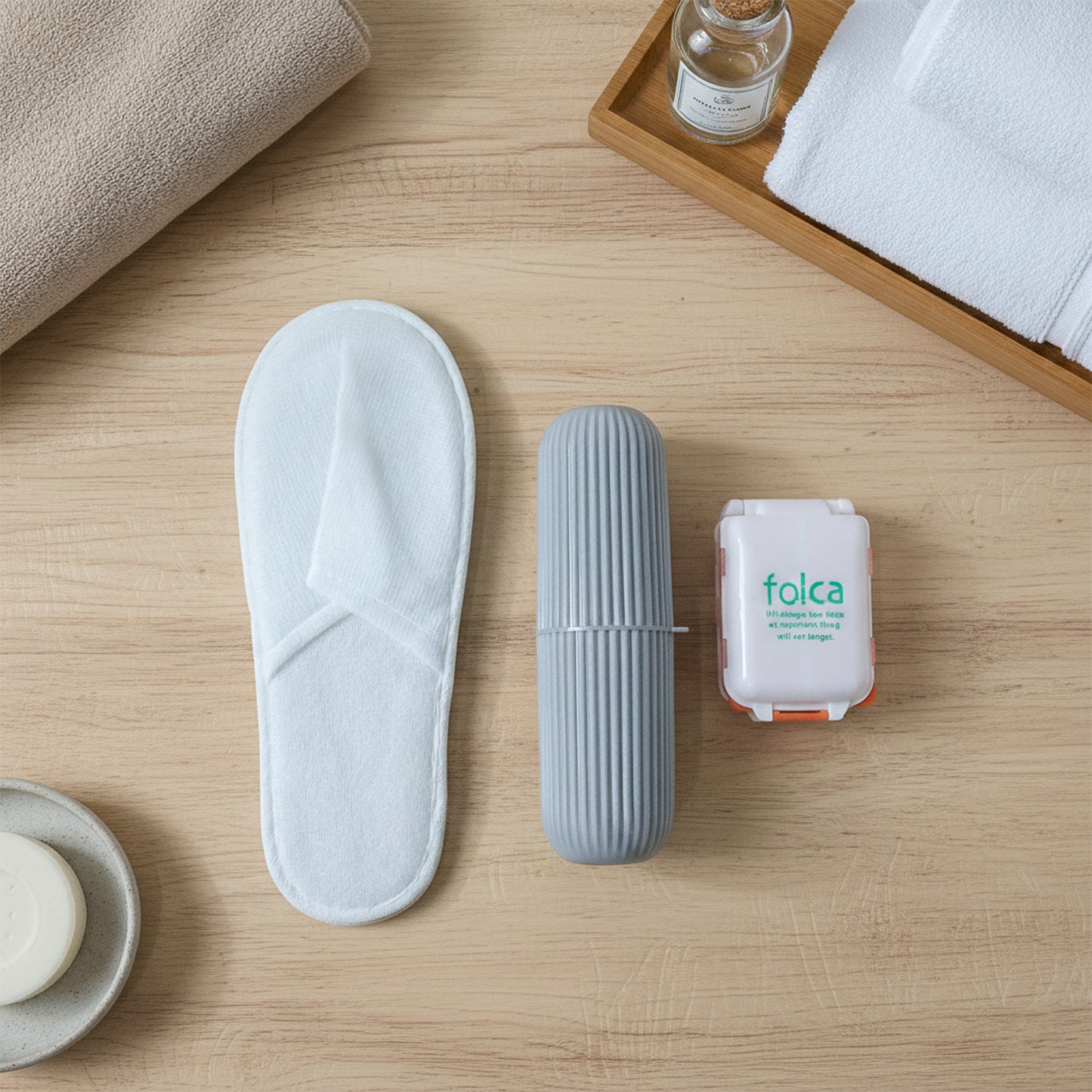 8 in 1 Compact Travel Grooming Kit (1 Set)