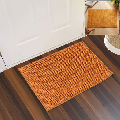 Anti Slip Absorbent Floor Mat 77 x 49 Cm Soft Microfiber Door Mat (1 Pc)