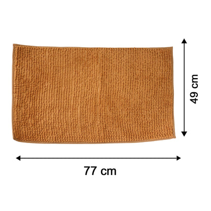 Anti Slip Absorbent Floor Mat 77 x 49 Cm Soft Microfiber Door Mat (1 Pc)