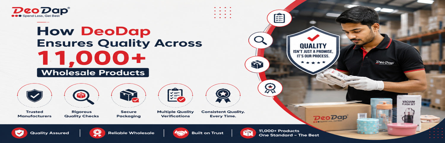 How DeoDap Ensures Quality Across 11,000+ Wholesale Products